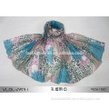 Free Sample low moq floral printed scarf wholesaler by Yiwu Linkedin Fashion Factory